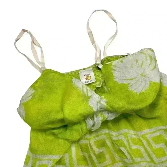 Tropical beach coverup  top/dress made of Batik Fabric - Picture 3 of 4